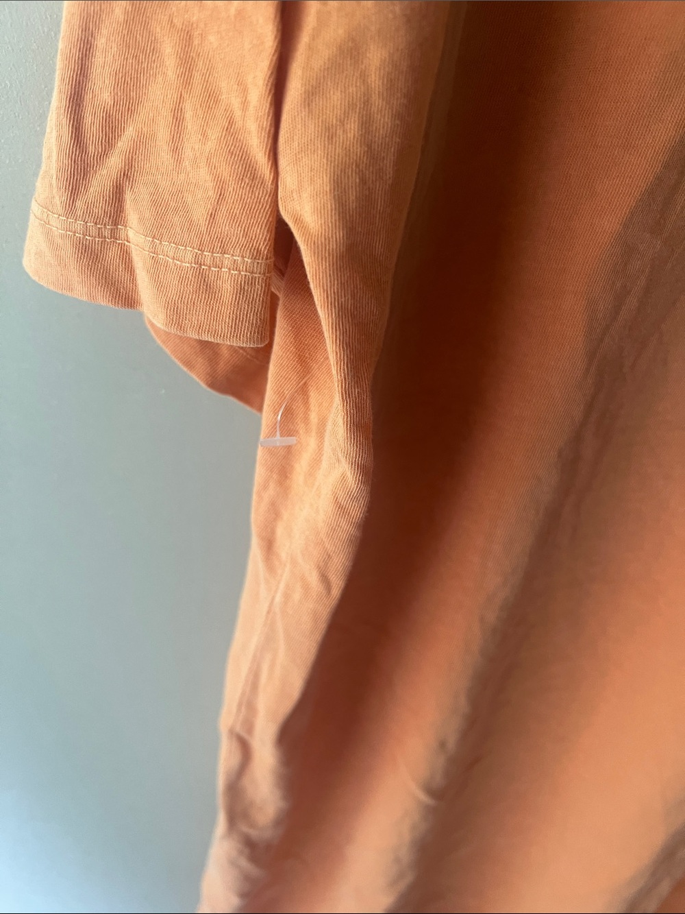 American Eagle Outfitters Orange Floral "happy to be here" Short Sleeve Tee - Picture 4 of 4